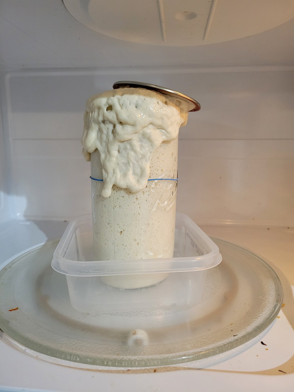 Rehydrating Sourdough Powder